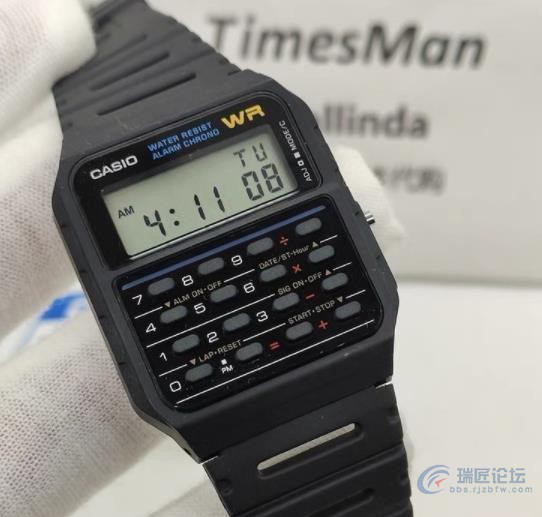 绝命毒师老白同款：CASIO CA-53W-1Z,有知道的表友进来下