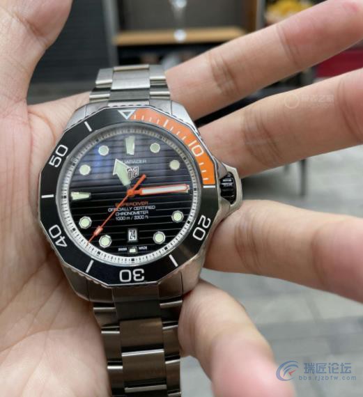 潜水装备再升级，应该是论坛第一块泰格豪雅Superdiver