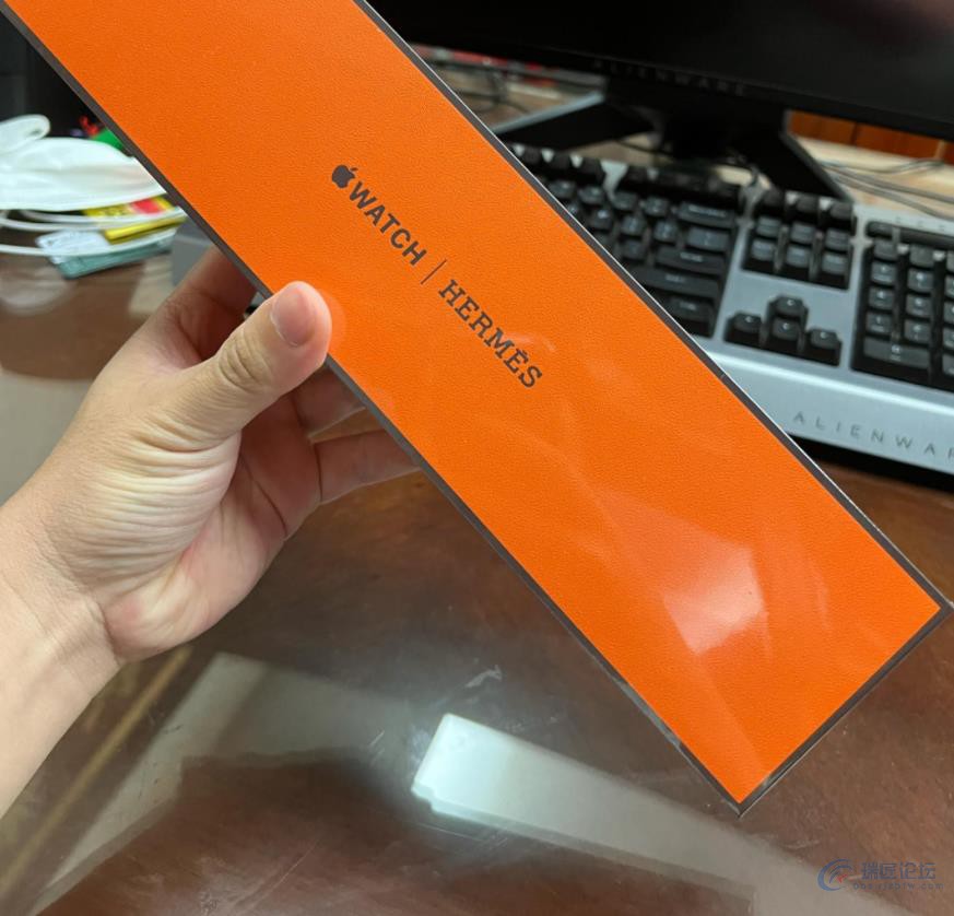 开箱记录贴：Hermes 爱马仕Apple Watch Series 7 