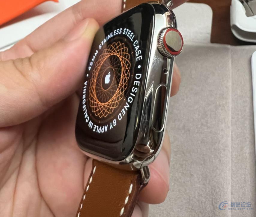 开箱记录贴：Hermes 爱马仕Apple Watch Series 7 