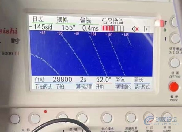 百年灵黑钢终极计时保养记录