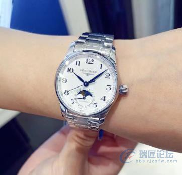 看我新入手的浪琴新款名将女表
