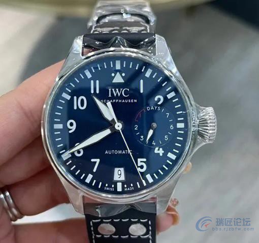 新入手的万国飞行员系列腕表