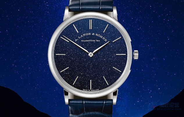 如果无法带你领略浩瀚星空 那就送你一枚朗格Saxonia Thin腕...