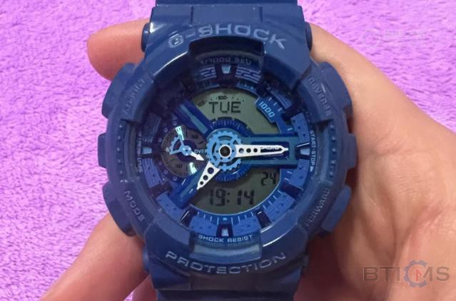 腕间的蓝精灵，卡西欧GSHOCK