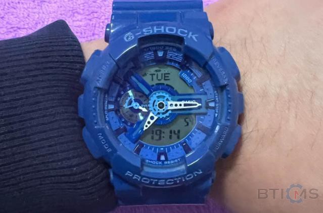 腕间的蓝精灵，卡西欧GSHOCK