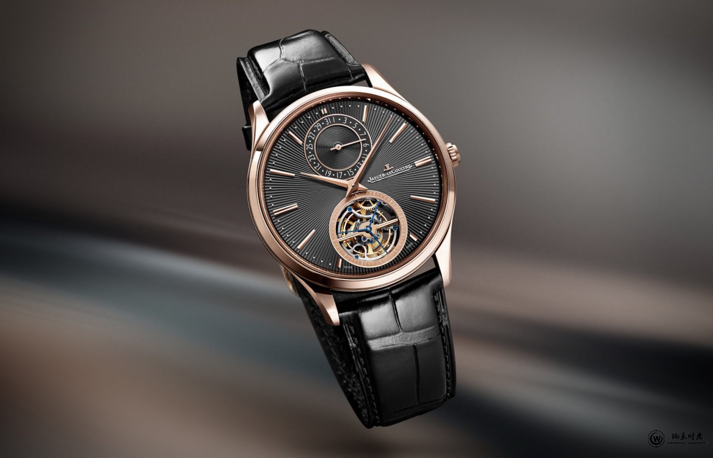 积家呈献MASTER ULTRA THIN TOURBILLON ENAMEL 超薄大师系列陀飞轮珐琅腕表