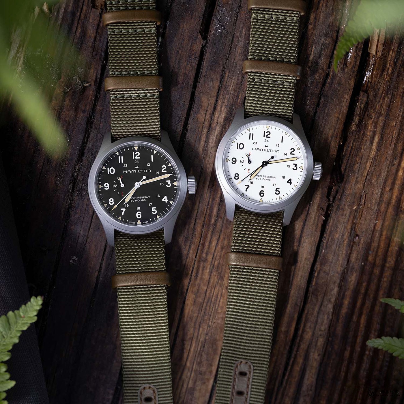 汉米尔顿Hamilton推出四款全新卡其野战系列动力储存显示40毫米机械腕表