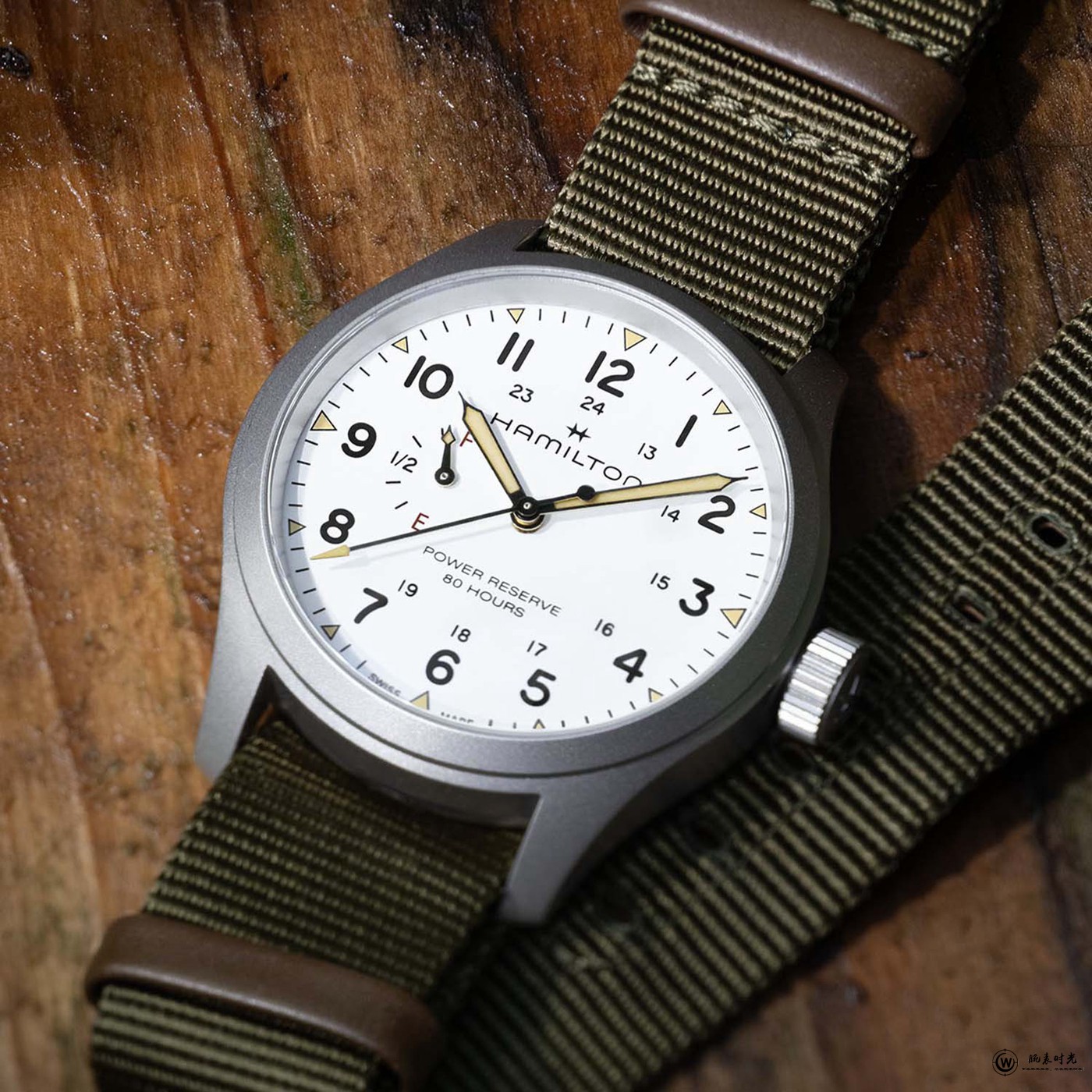 汉米尔顿Hamilton推出四款全新卡其野战系列动力储存显示40毫米机械腕表