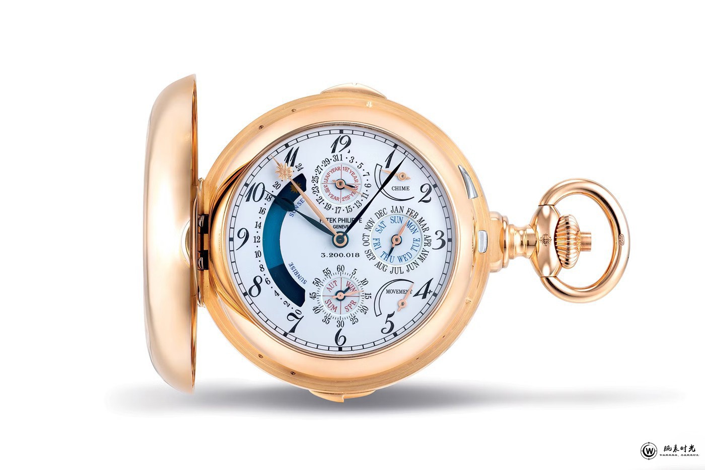 估价超过千万美元 苏富比将拍卖百达翡丽Star Caliber 2000全套怀表