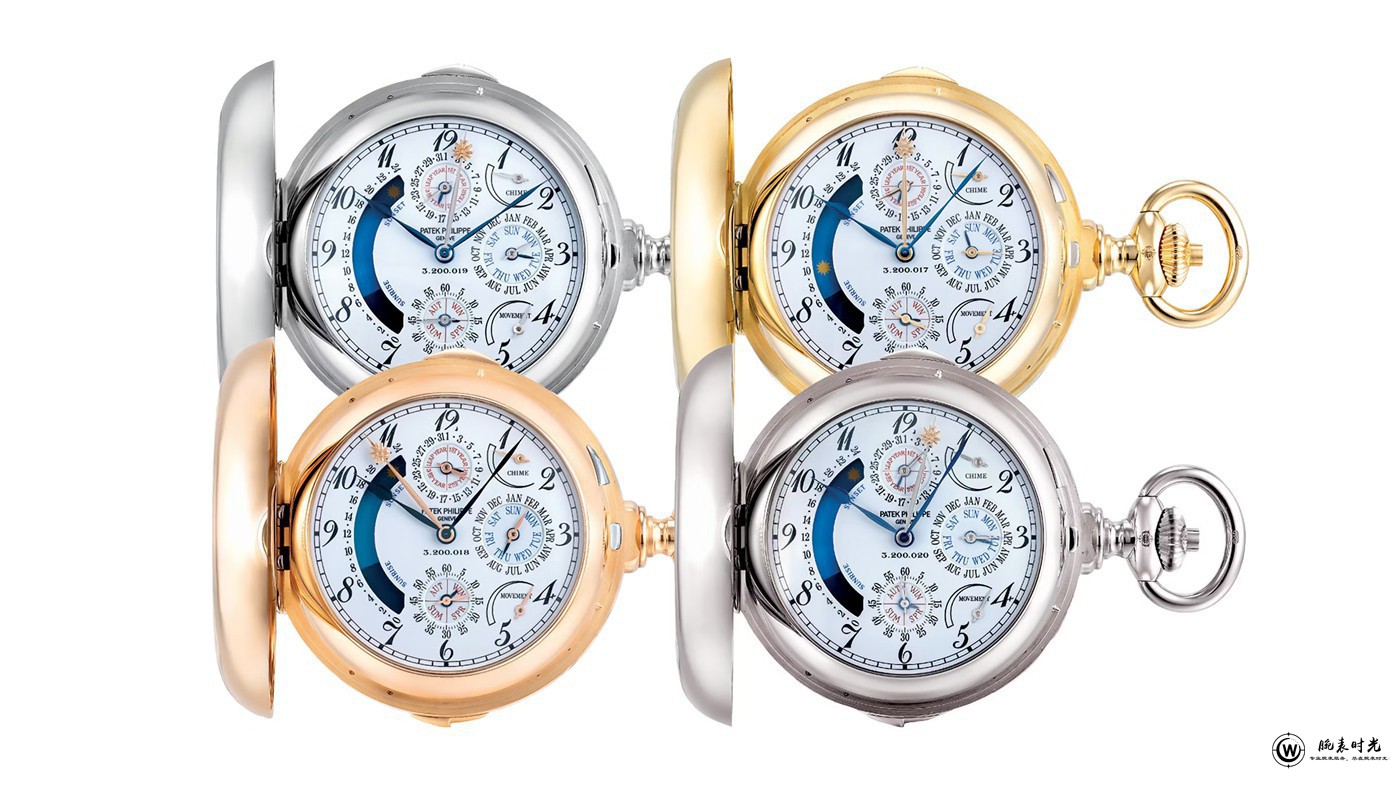 估价超过千万美元 苏富比将拍卖百达翡丽Star Caliber 2000全套怀表