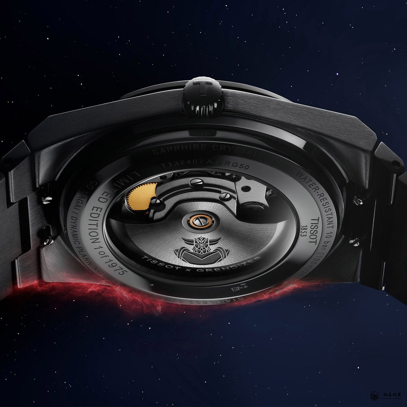 天梭表推出PRX古连泰沙50周年特别版黑色PVD腕表