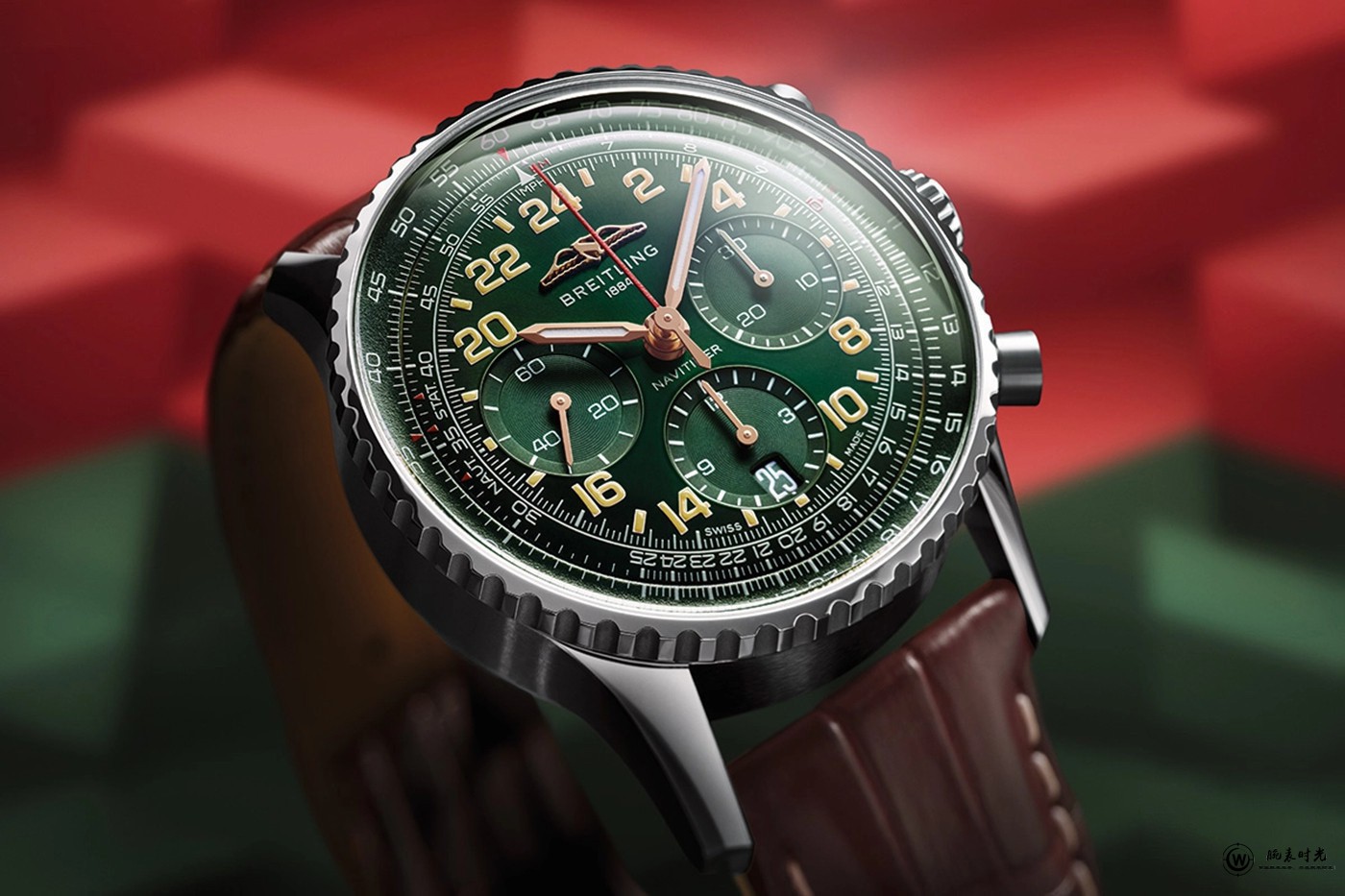 百年灵推出航空计时B02计时码表41宇航员Wempe Signature Collection限量版