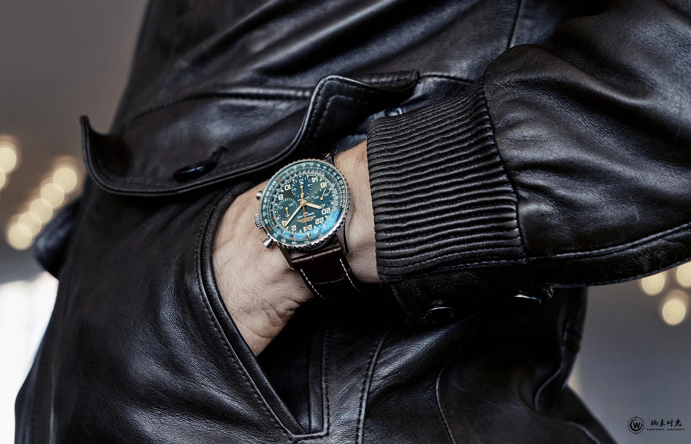 百年灵推出航空计时B02计时码表41宇航员Wempe Signature Collection限量版