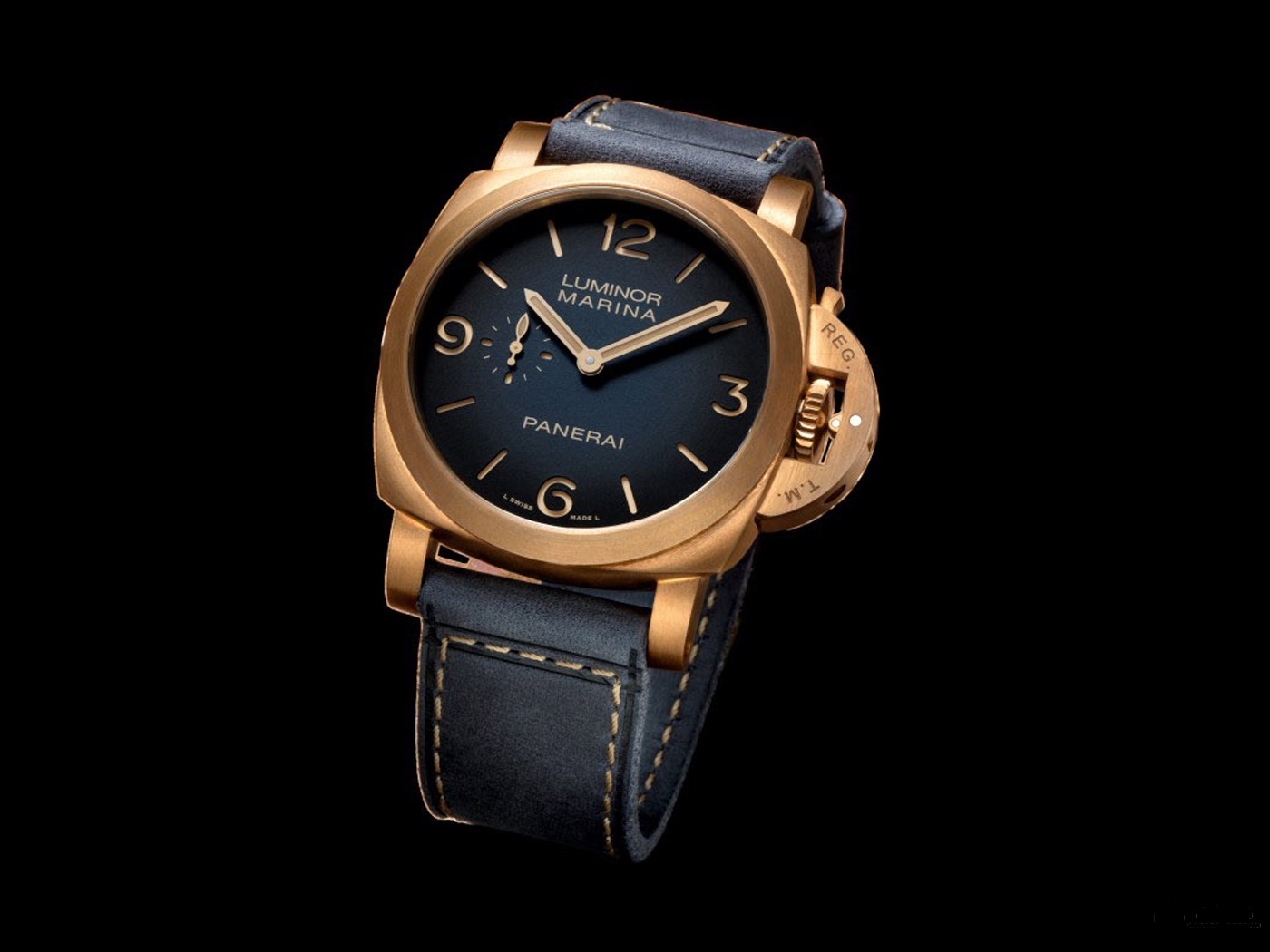 沛纳海再续青铜传奇： 经典Luminor Marina 庐米诺系列迎来首款青铜腕表