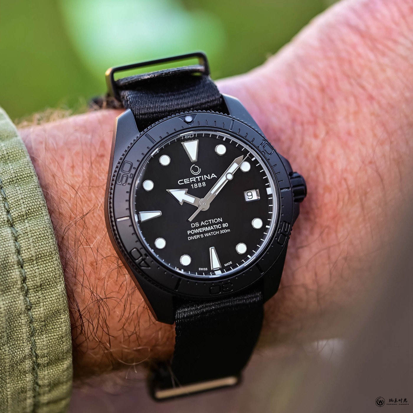 全新升级 雪铁纳推出五款DS Action Diver 38毫米Powermatic 80系列腕表