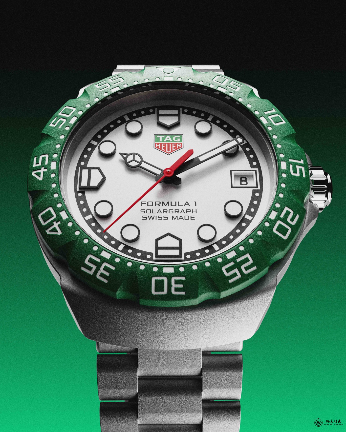 以光为翼 驰骋竞速新境 泰格豪雅发布全新 F1 系列 Solargraph 太阳能腕表