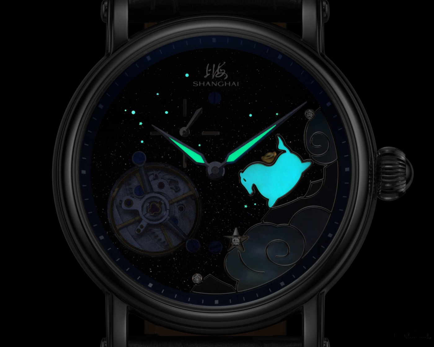 上海表THE BUND·时迹系列限量发布马年主题腕表