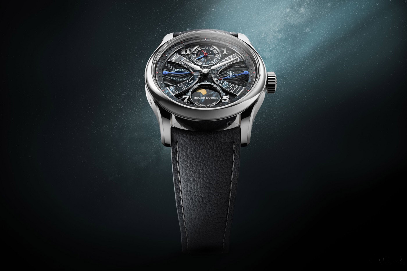 致敬传奇 罗杰杜彼全新Hommage致敬系列 双逆跳万年历腕表Sukoon Al-Layl 荣耀发布 ...