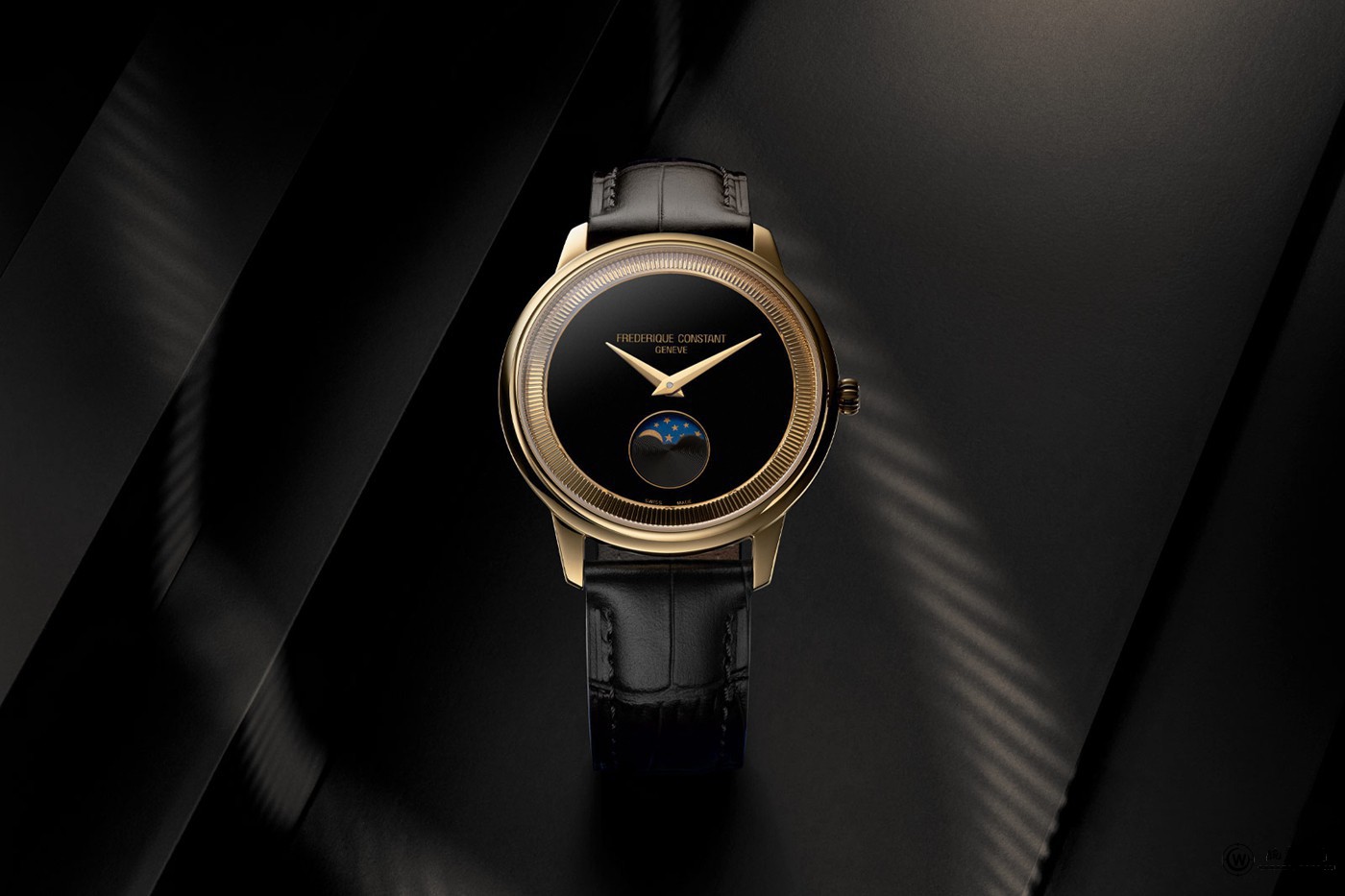 康斯登推出Classics Moneta Moonphase镀金腕表