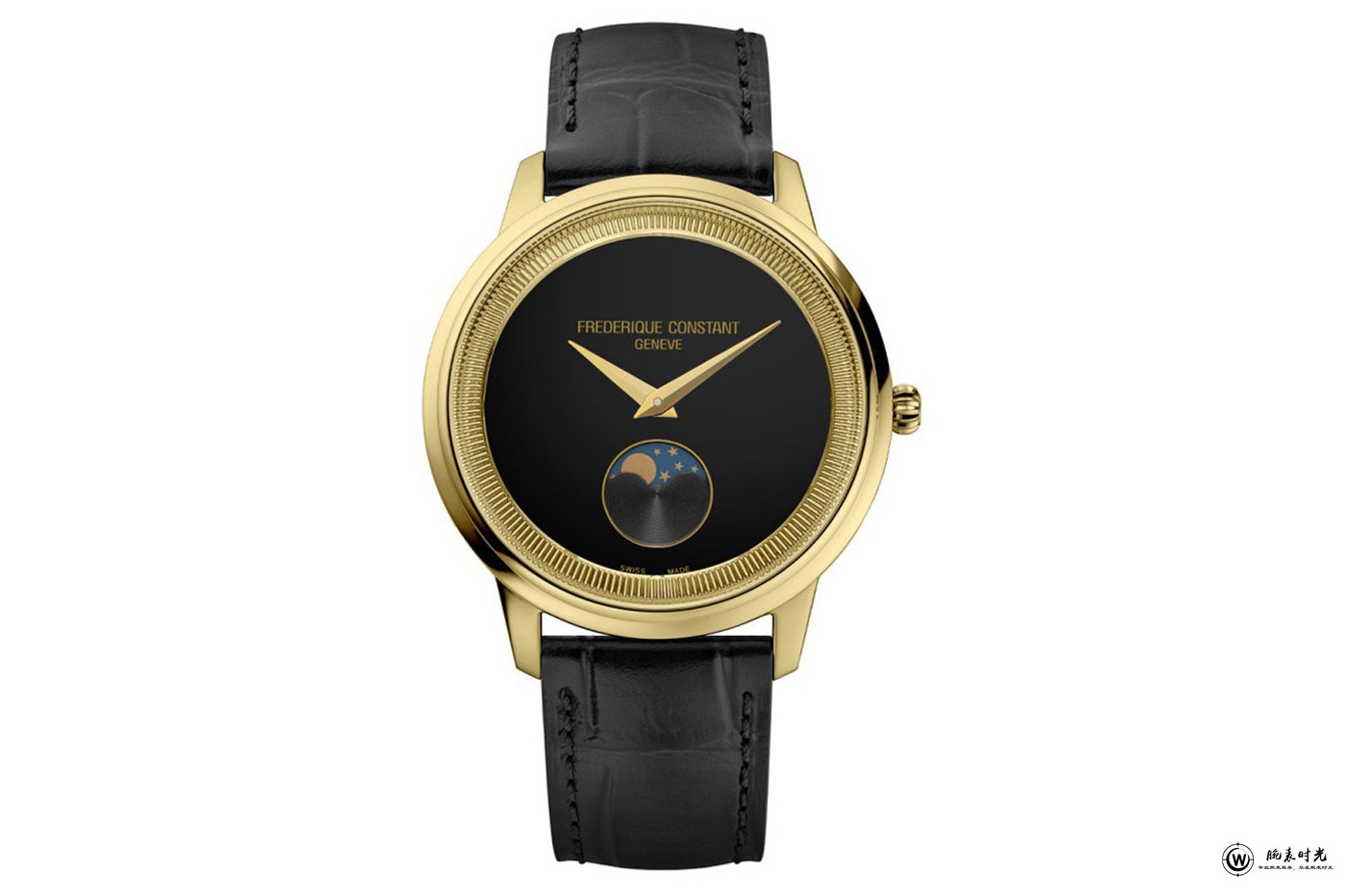 康斯登推出Classics Moneta Moonphase镀金腕表