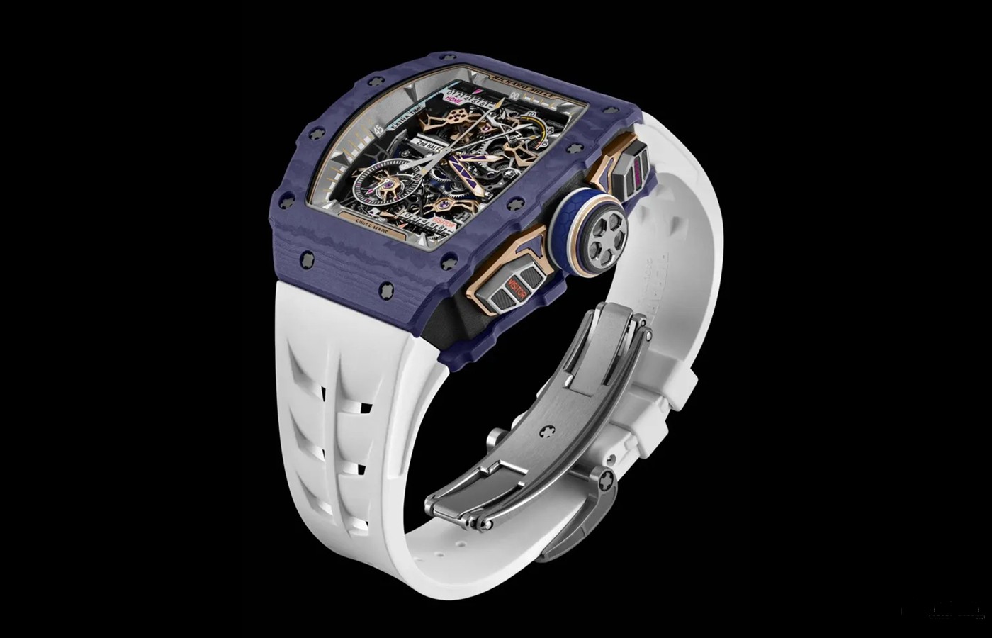 理查米尔推出两款RM 41‑01手动上弦陀飞轮飞返计时足球限量版腕表