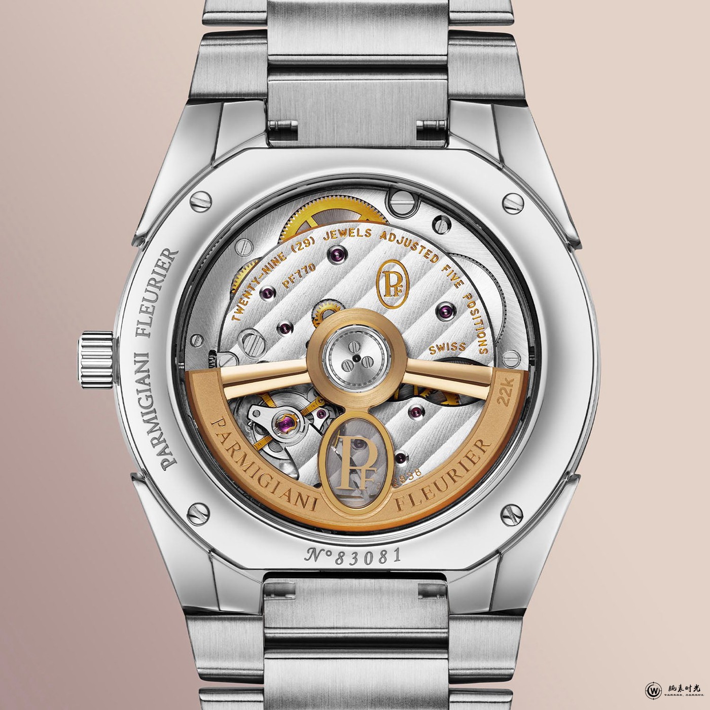 帕玛强尼推出Tonda PF 36毫米Alta Rosa自动腕表