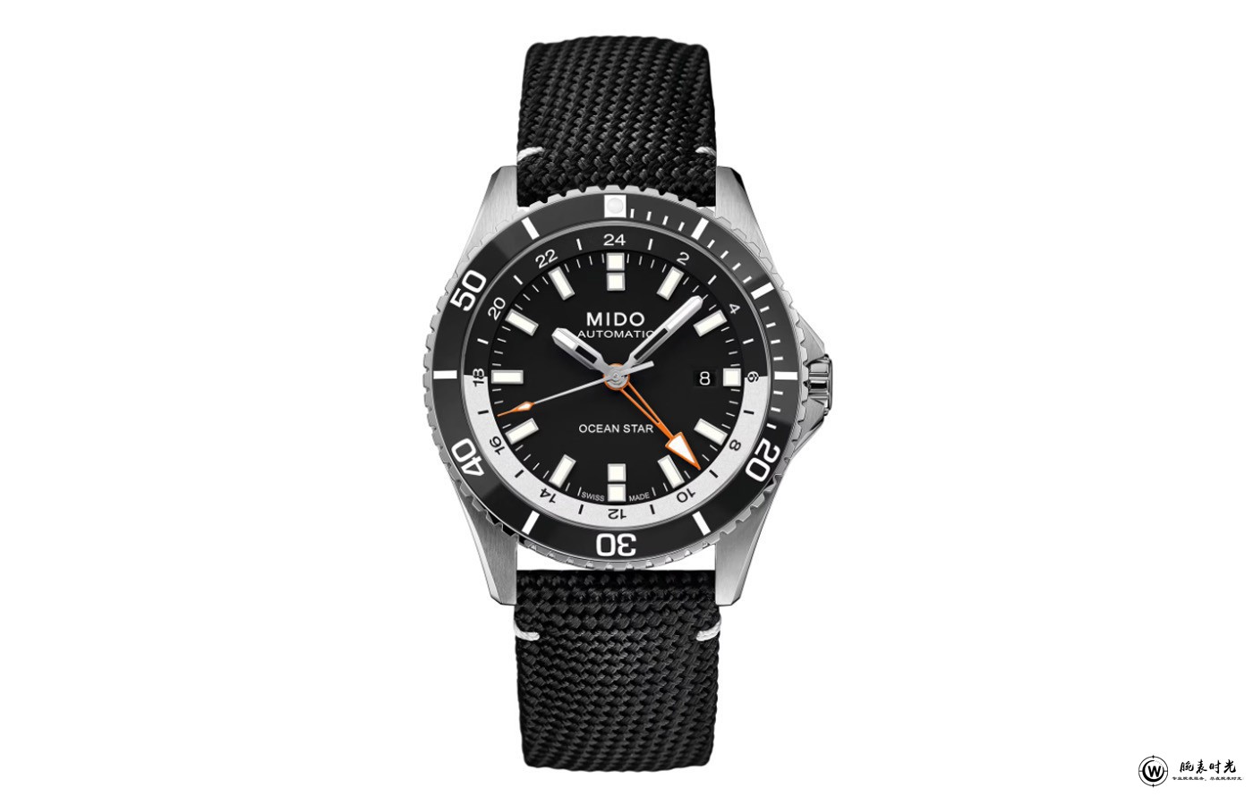 瑞士美度表推出全新领航者系列双时区黑色腕表