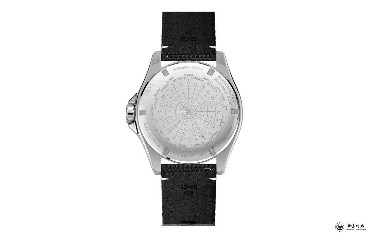 瑞士美度表推出全新领航者系列双时区黑色腕表