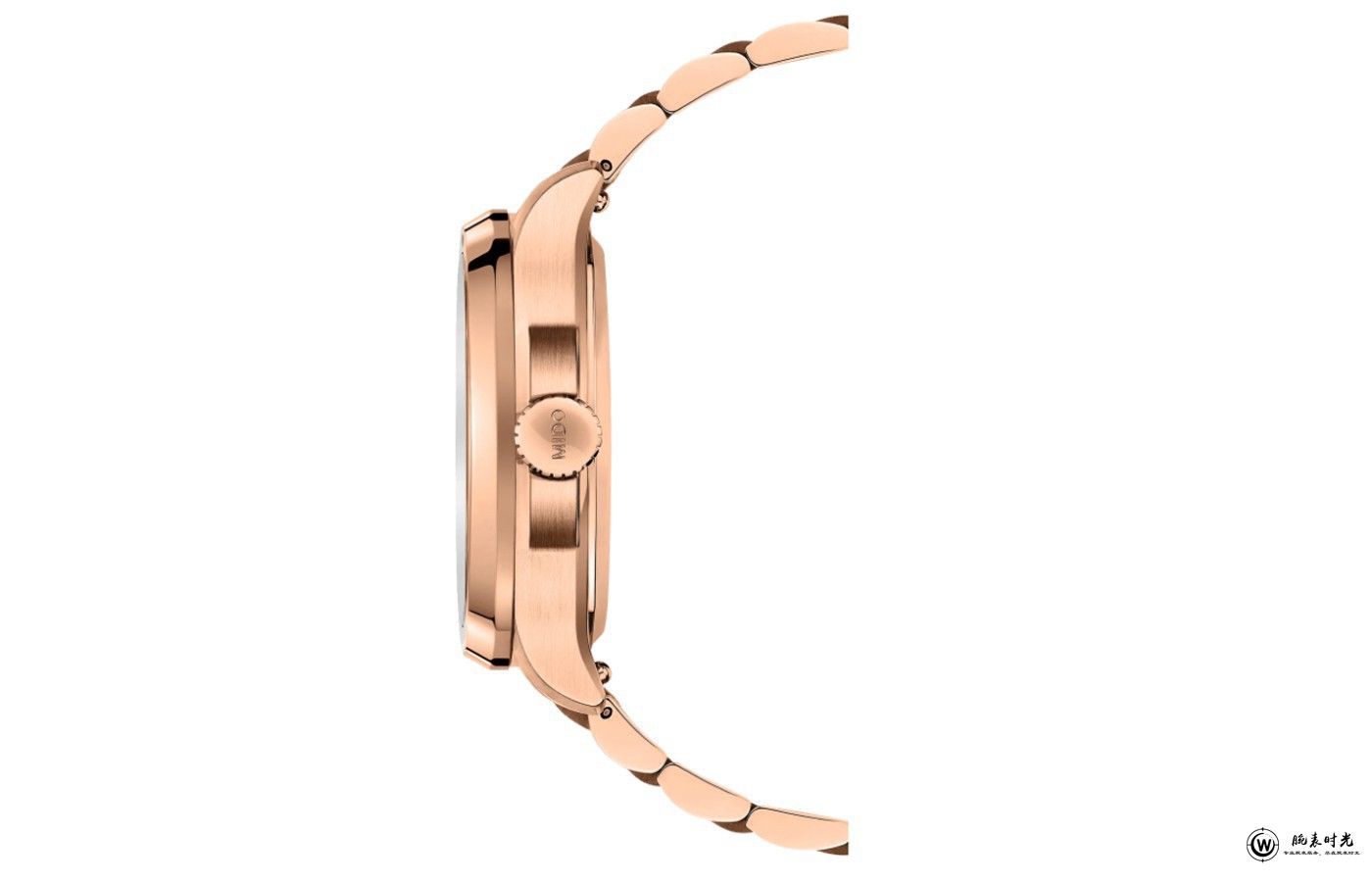 瑞士美度表推出舵手系列TV大日历渐变蓝腕表