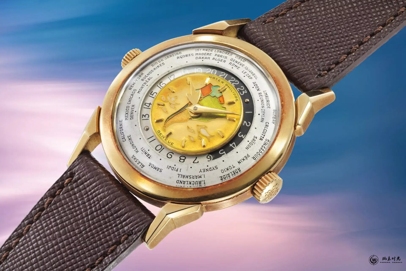 估价超过500万瑞郎 百达翡丽Ref.2523世界时腕表亮相富艺斯拍卖会